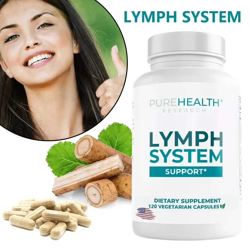 

Lymphatic Drainage Supplement - Contains Dandelion Extract, Intestinal Lipid Absorption, Improves Immunity, Relieves Swelling