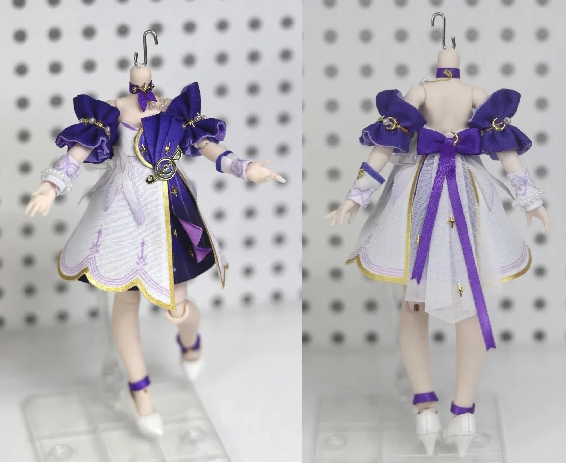 Robin Cosplay Doll Clothes Asi2.0 Asi3.0 12cm 14cm Anime Game Costumes Handmade Product Toys Accessories