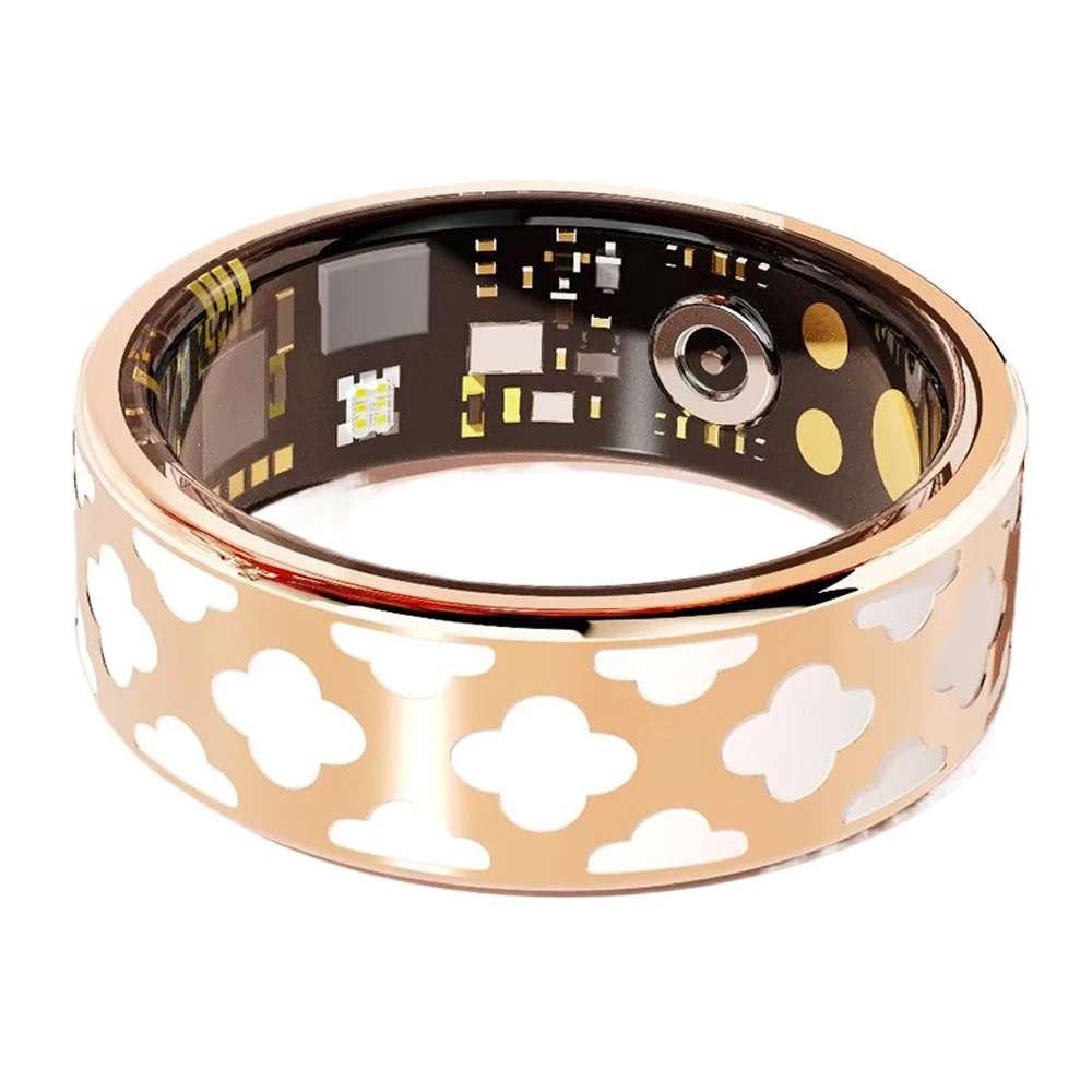 

Color Enamel Craftsmanship Smart Ring Women Health & Sleep Monitoring IP68 Waterproof Multi-Sport Modes Girl Gifts