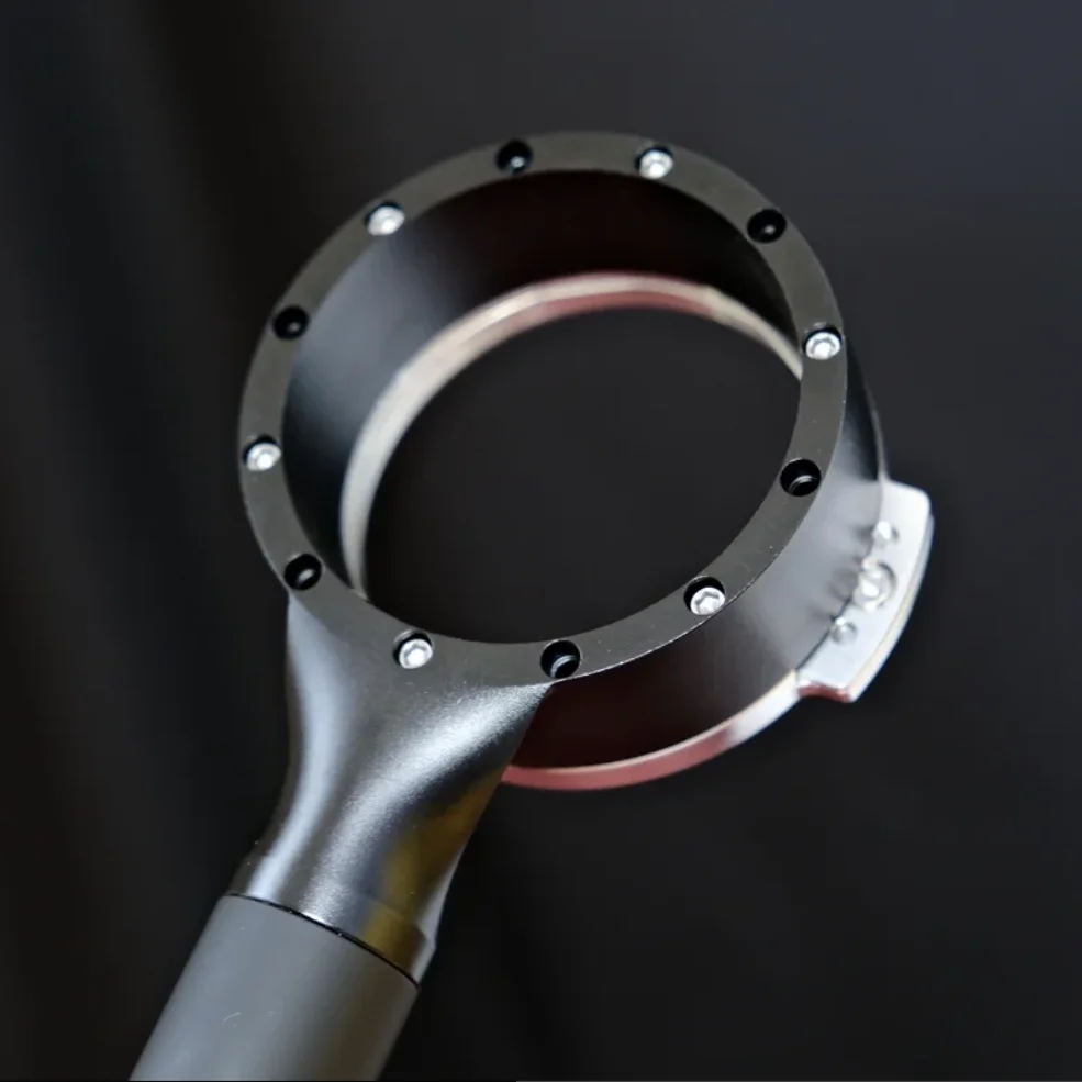Mischief 58mm V2 Bottomless Portafilter | MisChief Barista Tool for Clear Shot & Better Crema