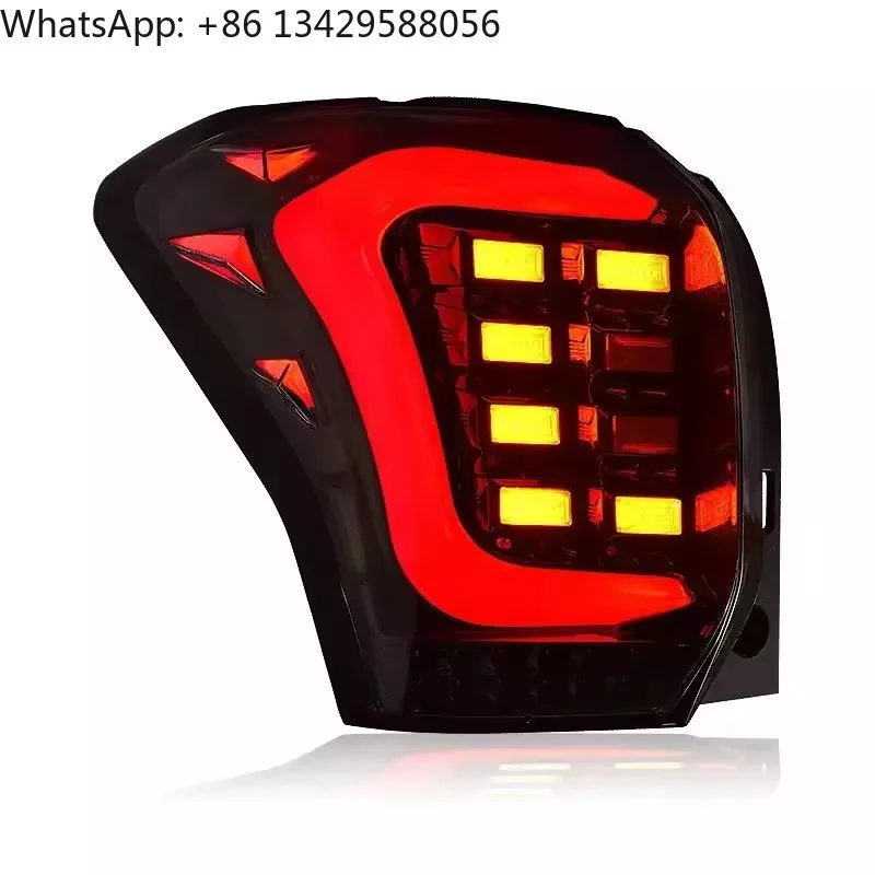 For for Forester 2013-2018 Car Styling HID Bi Xenon LED Tail Lights New Auto Accessories Red