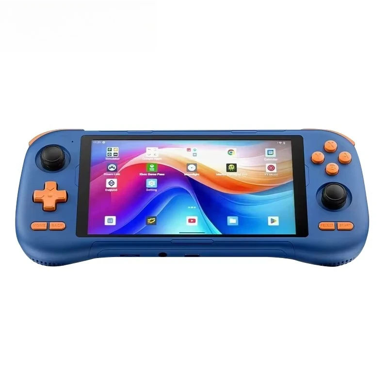 

Yo KINHANK K56 Portable Android 14 Handheld Game Console 5.5'' Touch Screen 5000 MAh WIFI 5 Retro Gaming Player For PS2 Games