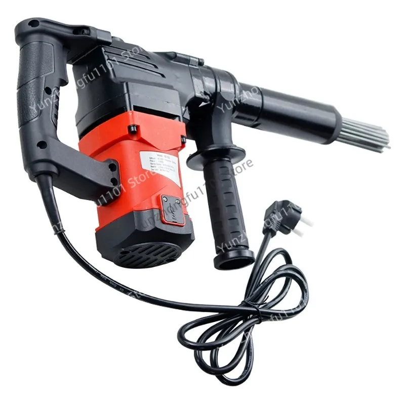 TD-53E 1100W Needle Derusting Gun Electric Jet Chisels Hand-Held Electric Needle Scaler Rust Removal Cleaning Machine New