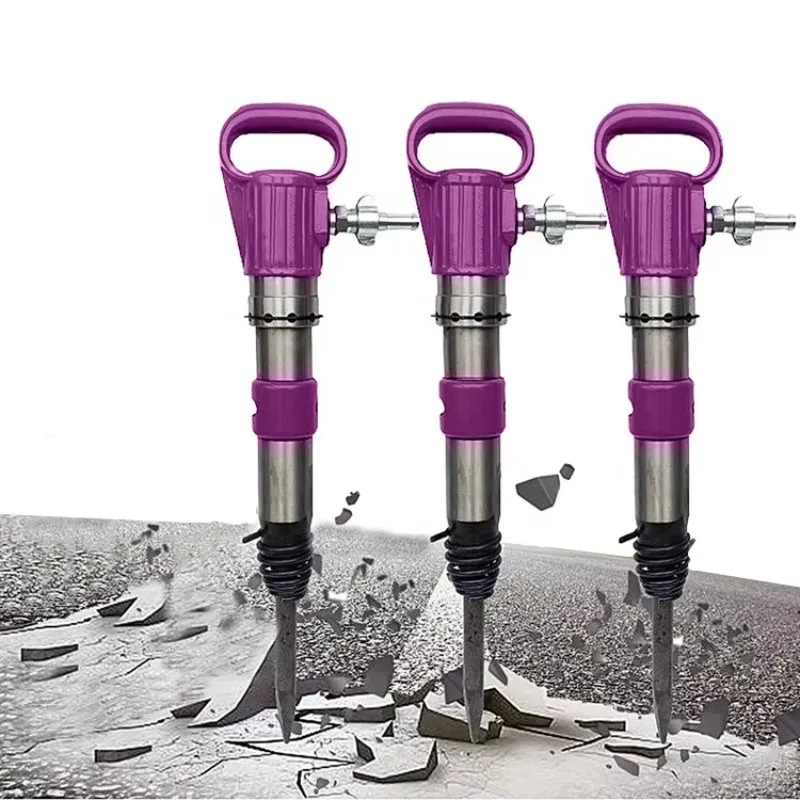 Portable Handheld G11 Pneumatic Air Pick Jack Hammer Rock Drilling Tool For Mining Quarry Construction Rock Breaking Works