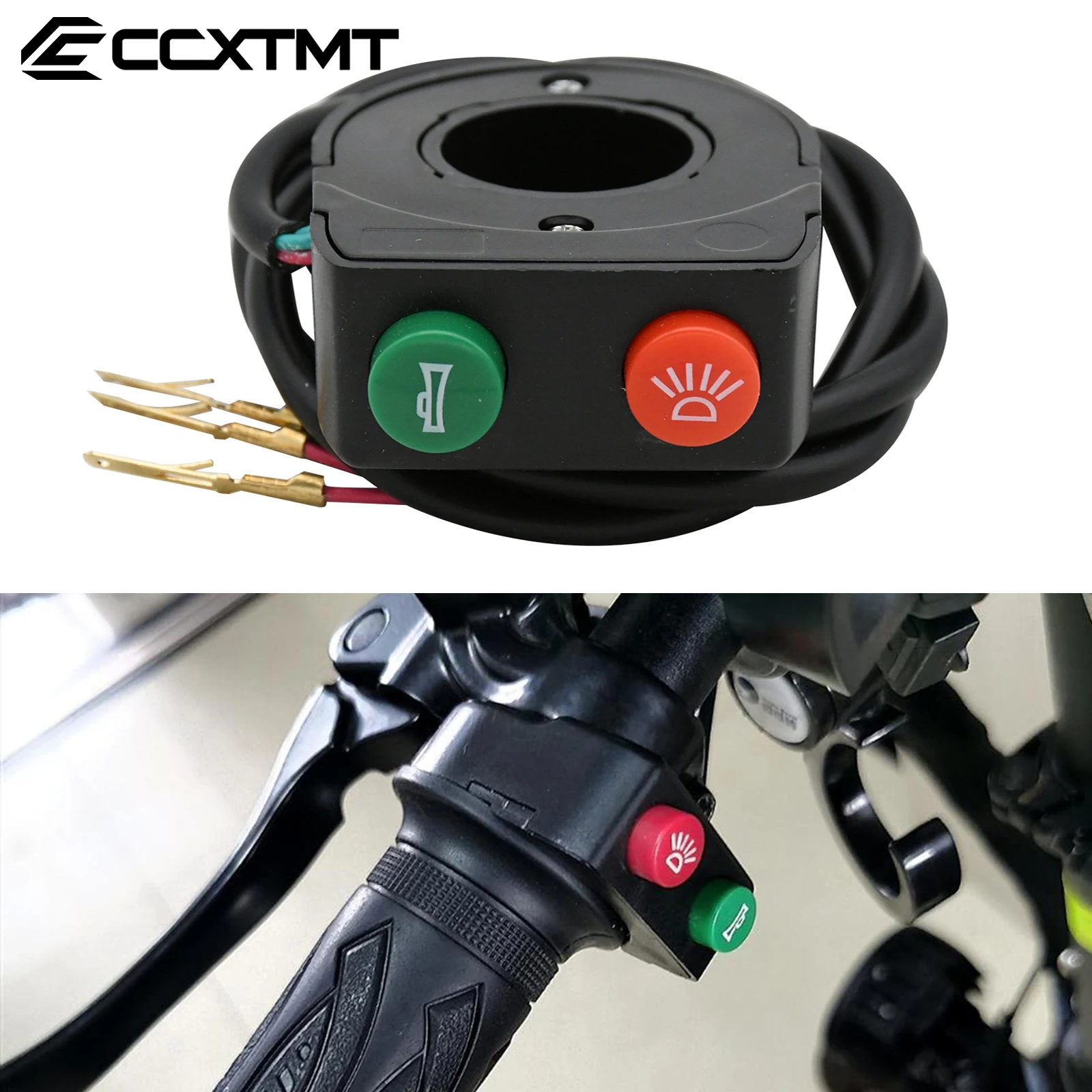 Electric Bike Scooter Motorcycle 22mm Handlebar Universal ON/OFF Switch Light Horn Switch For BMW R1300GS 1250GS R1200GS R1200R