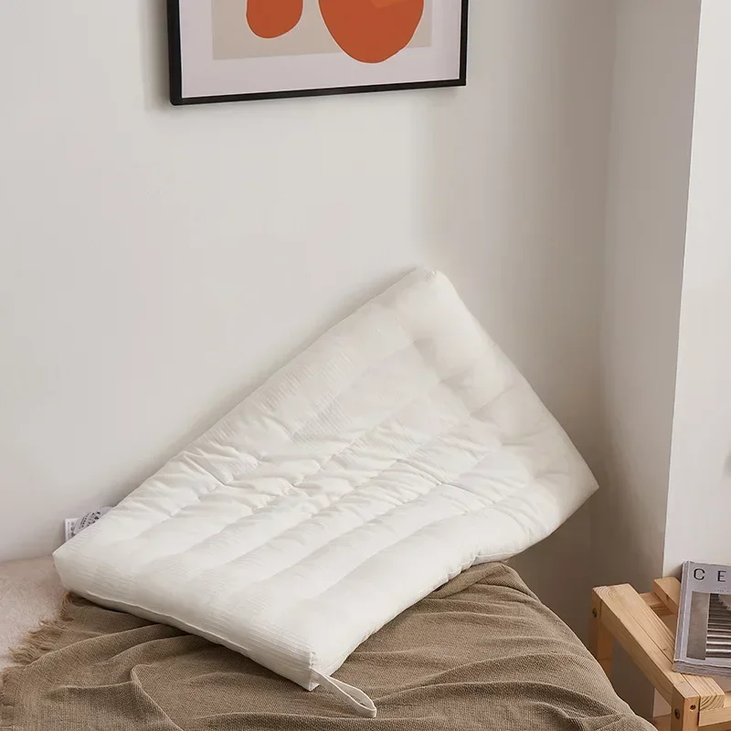 1 Pcs New Pure Cotton Pillow Core Pure Cotton Feather Velvet Pillow Moisture Absorbing and Breathable Home Hotel Pillows Core