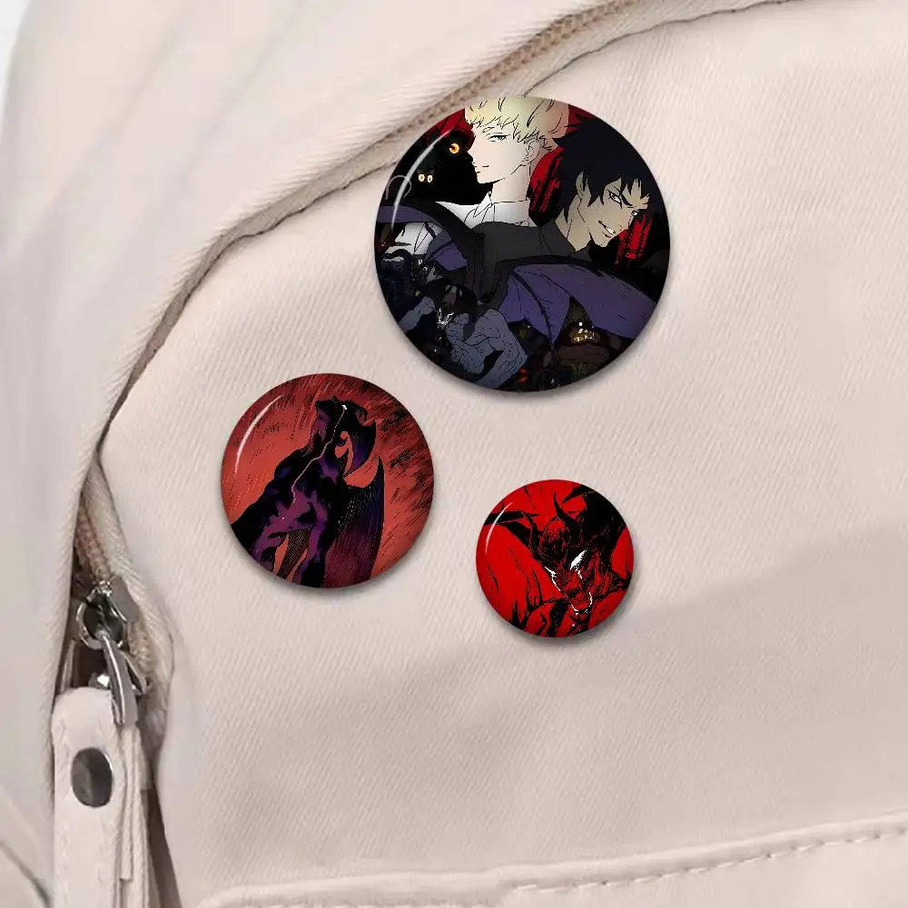 Devilman Crybaby Anime Brooches Cute Cartoon Badge Jacket Jeans Lapel Pin Gift Accessorie