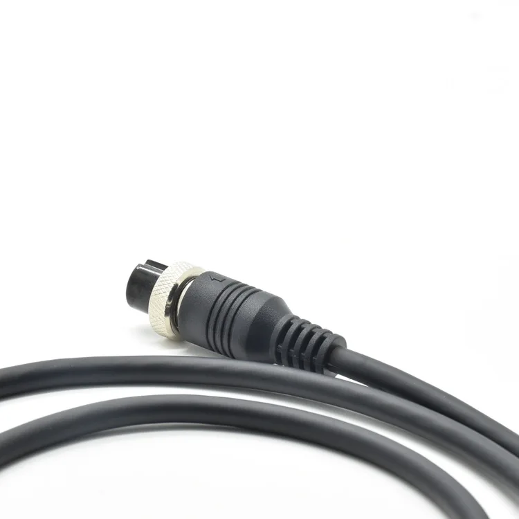 Cabezal hembra de piezas con cable moldeado por inyección, Conector de 3 GX16-8P, resistente y duradero, accesorios y suministros electrónicos