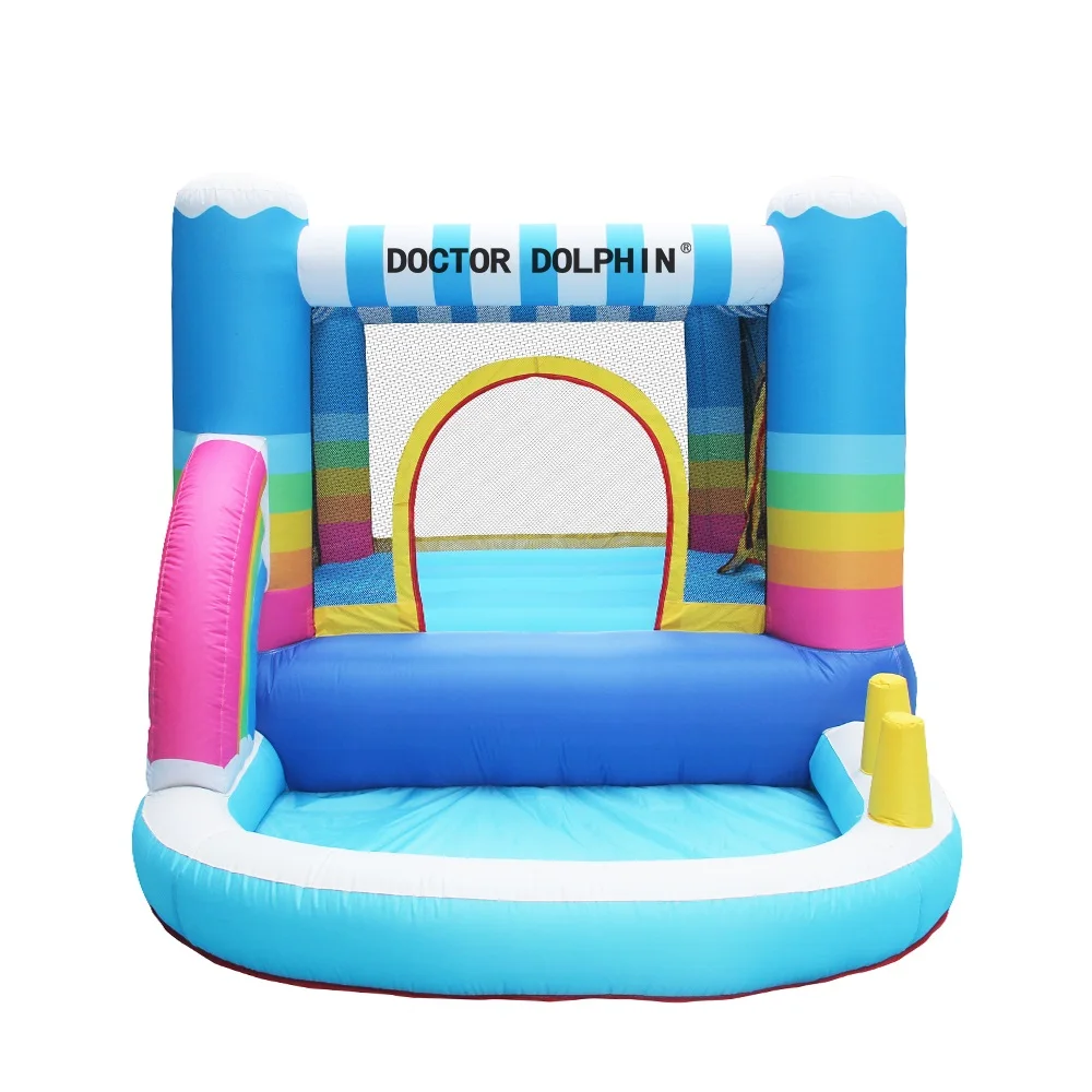 Brand New Bounce House Carton  Fabric Inflatable Bouncer Castle Inflatable Bouncer with Water Slide view 5