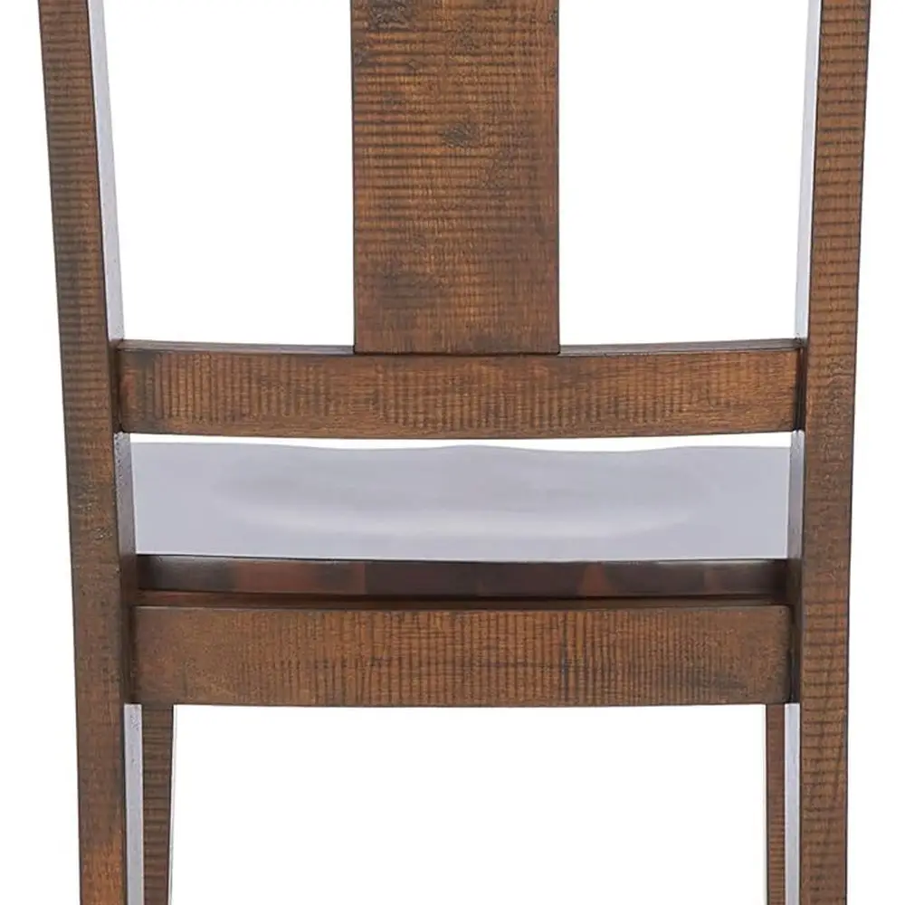 Set di 2 sedie da pranzo Sergio Rustic Cafe Style 18