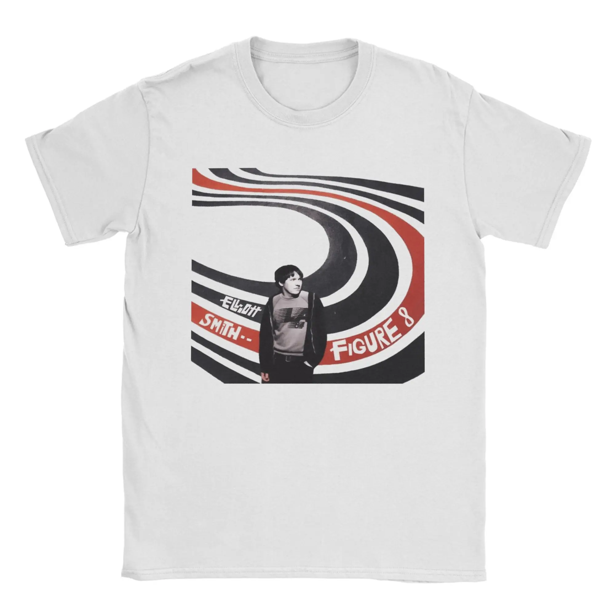 

Футболка Elliott Smith Figure 8, летние хлопковые футболки для мужчин, хипстерская повседневная футболка с короткими рукавами, классическая одежда