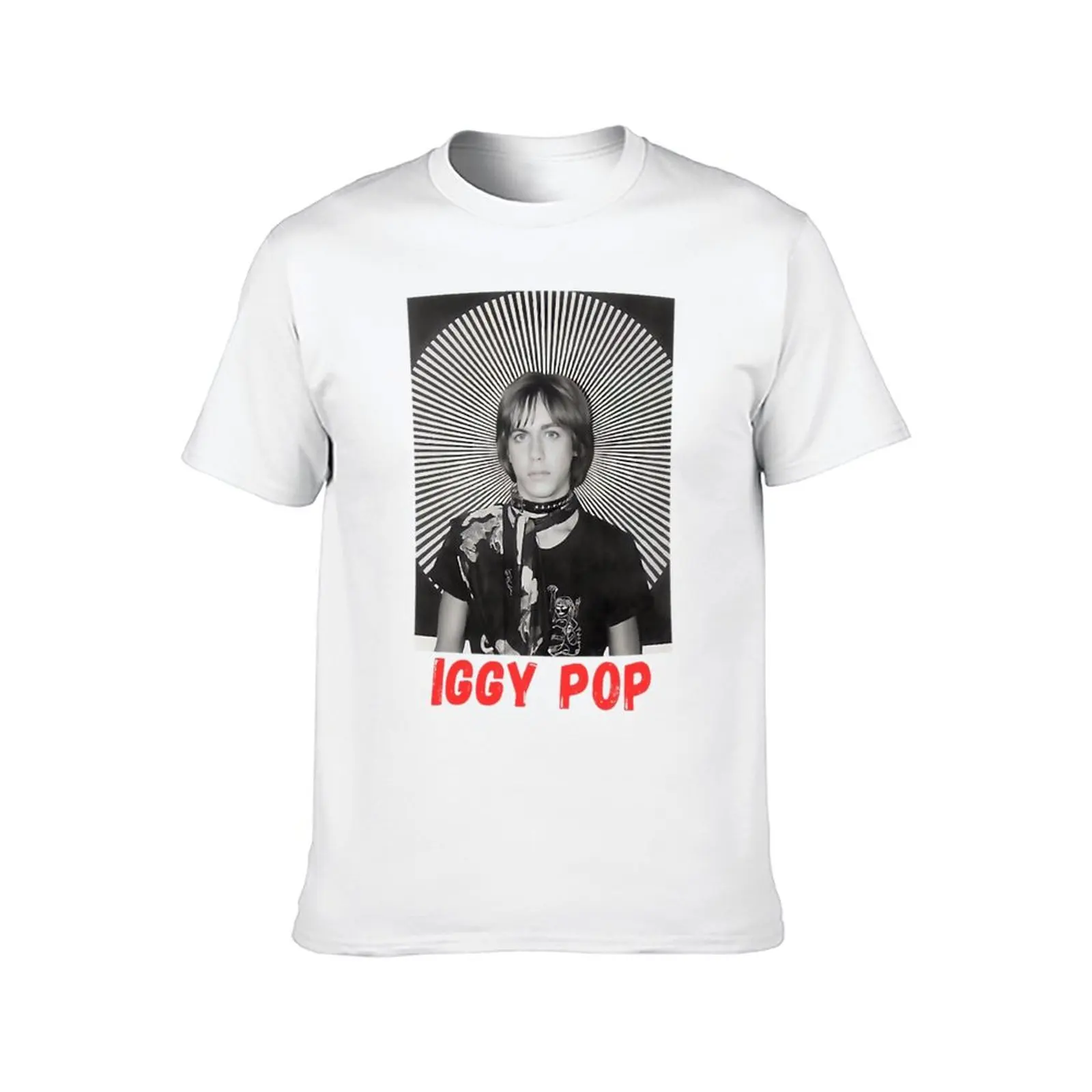 تي شيرت Iggy Pop تي شيرت أنيمي للرجال تي شيرت برسومات تي شيرت