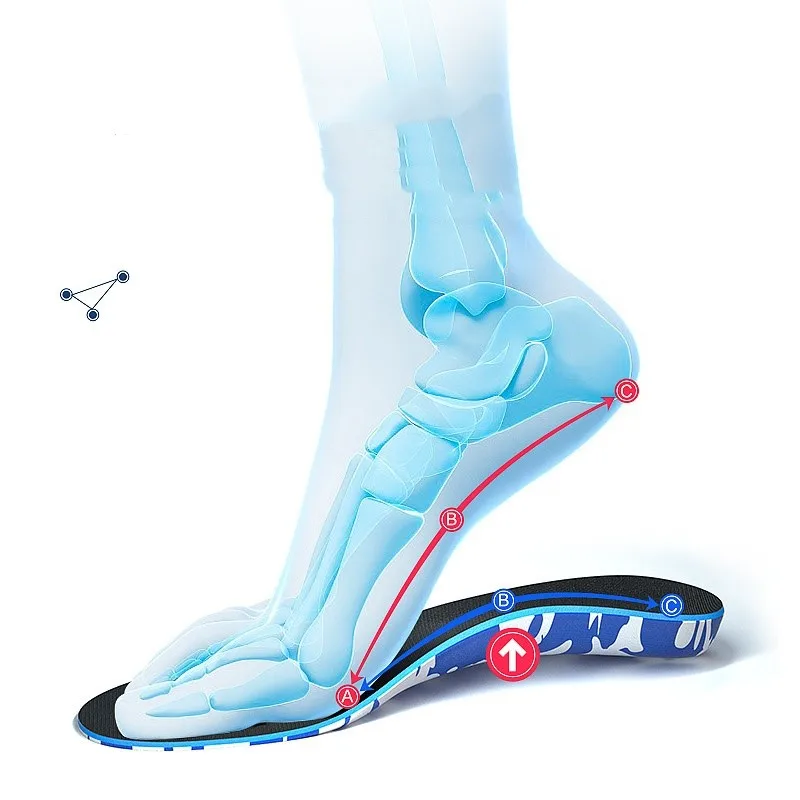 Arch Pads Special Corrective Insoles For Flat Feet Arch Support Movement Shock Absorption Foot Eversion Leg Shape Correction
