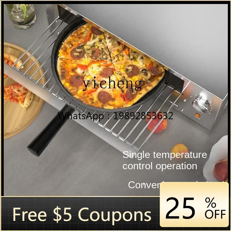 

Pizza Oven Commercial Small Single-Layer Thickened Electric Oven Baking Machine