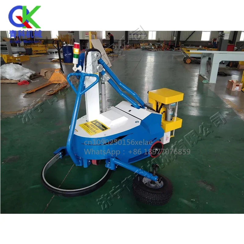 Curved Arm Baler Automatic Taping And Wrapping Machine All-in-One Carton Transportation Moisture-proof Packaging Machine