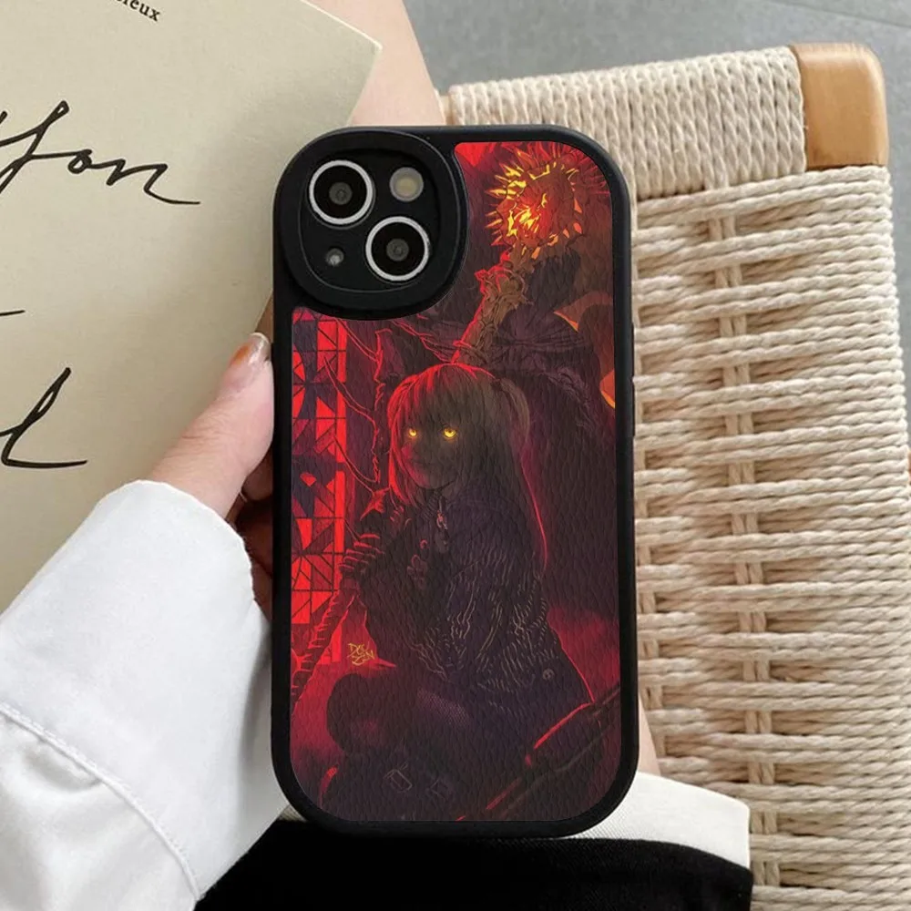 Rem And Misa Death Note Anime Phone Case Hard Leather For IPhone 16 15 14 13 12 Mini 11 14 Pro Max Xs X Xr 7 8 Plus Fundas