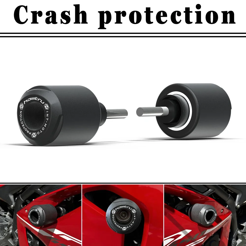 Motorcycle Frame Slider Protector Anti Falling Rod Crash Frame Slider Protect Pad For Yamaha Tracer 900 GT ABS 2015-2021