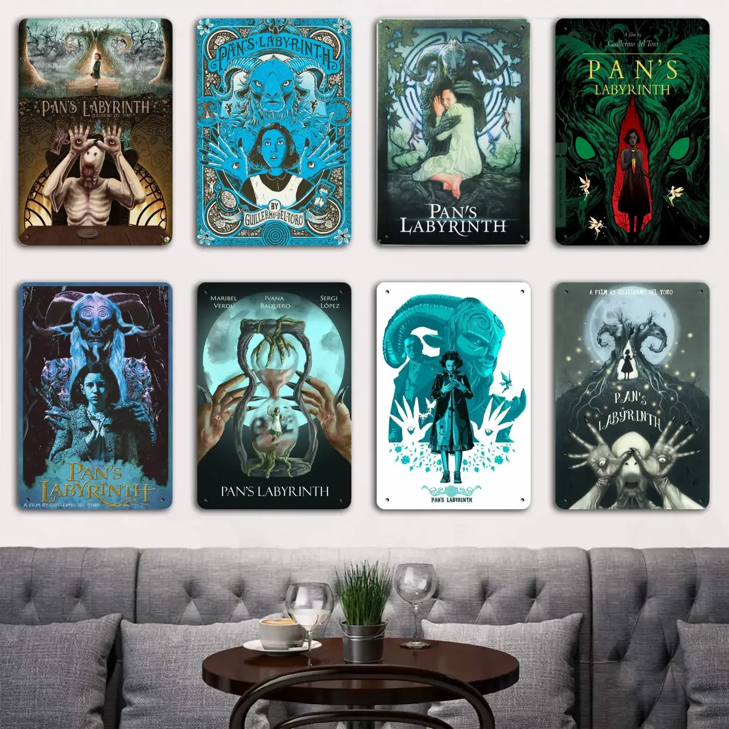 pans labyrinth Tin Metal Plaques and Signs Wall Decor, Captain Poster, Vintage Decor, Bar, Pub, Club, Wall Decoration