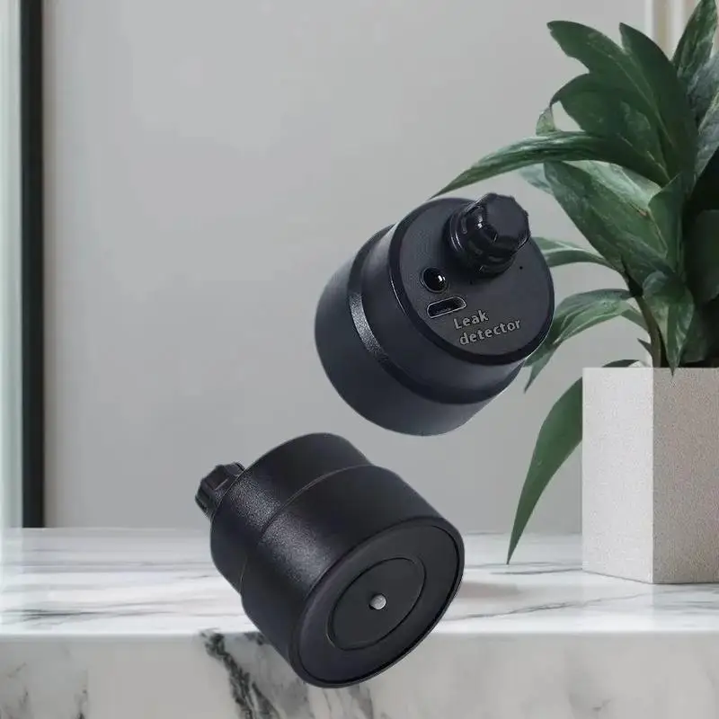 1 مجموعة المياه الاسمنت أنابيب الصلب جدار ميكروفون الاستماع كاشف جدار الأنابيب تسرب الاستماع كاشف اللاسلكية 12mA عالية القوة