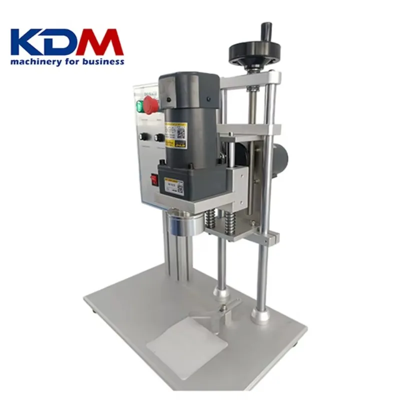 Labor-Saving Semi-Auto Cap Tightener for Various Round Bottle Applications