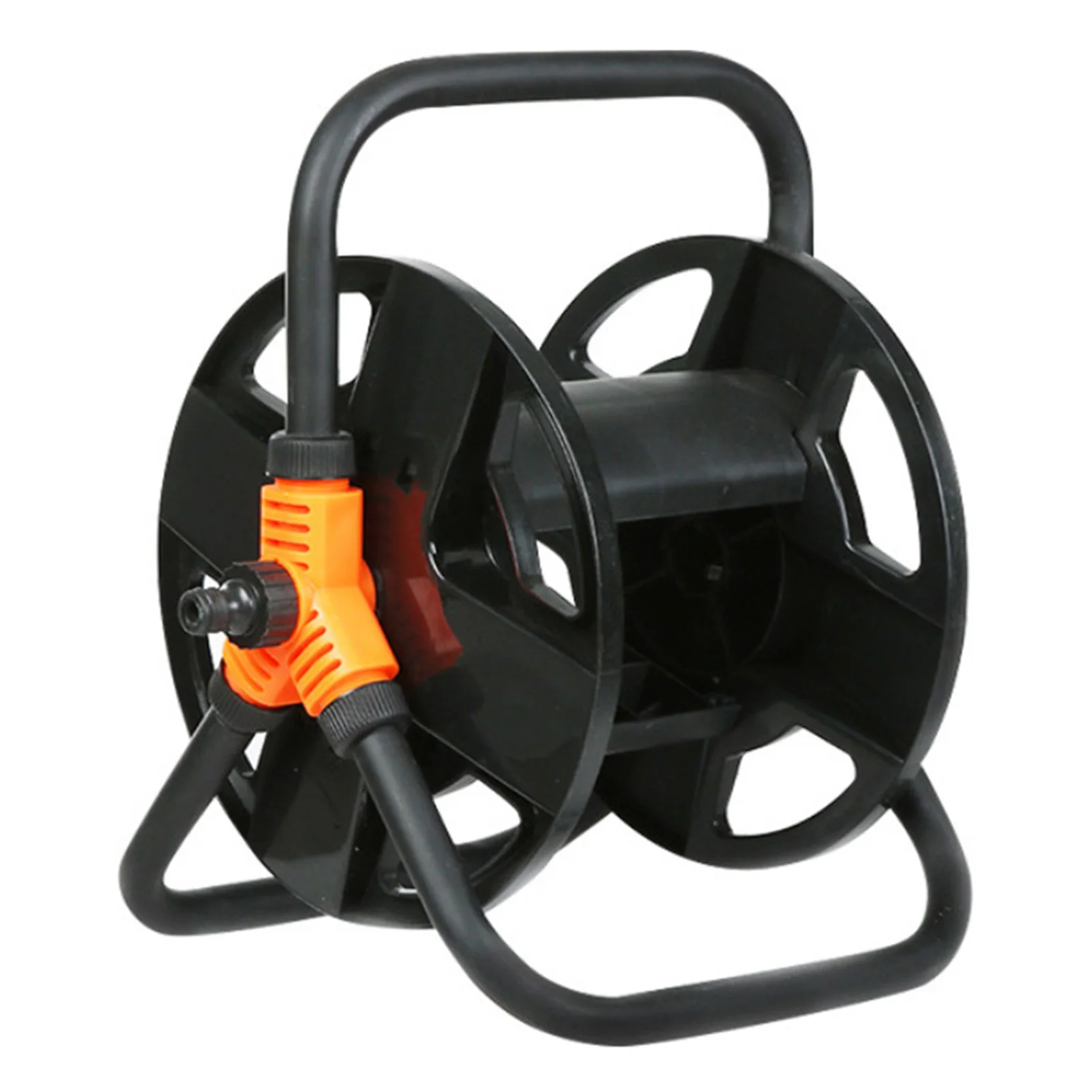 U50 Portable Garden Hose Holder Convenient Sturdy Garden Hose Reel for Outside Lawn Farm Hoses