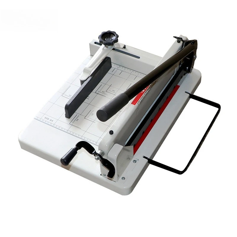 Lever‑Type Heavy‑Duty Paper Cutter 858A4 Manual Thick Layer Trimmer For Album Menu Cover Photo Paper Cutting Office Tool