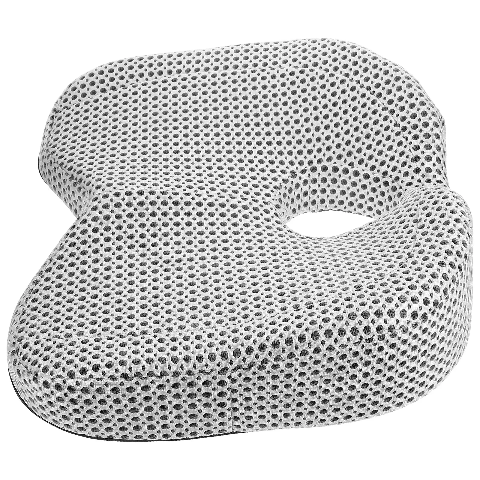 

Ergonomic Memory Slow Rebound Chair Pad Car Seat Chair Cushions Office Home Use Non Slip Office Seats Pad White Mesh