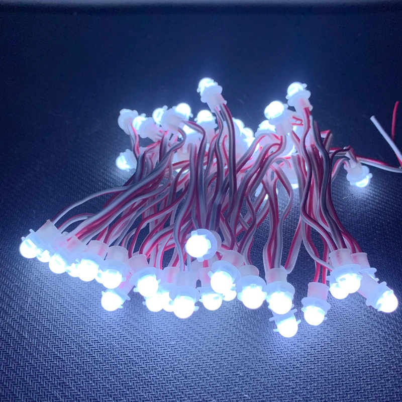 50pcs/ lot 10cm MM Single Color Led Pixel Modules 0.2W DC12V IP66 Waterproof Point Lights For Led Display Advertisement