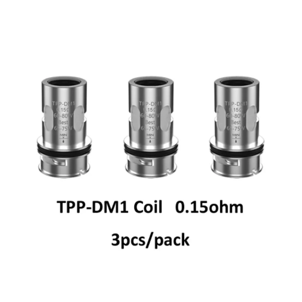 Przeciągnij cewkę 3 TPP DM1 0,15 ohm DM2 0,2 ohm Aply dla DRAG 3 Drag X Plus Drag S X Pro Vape zestaw elektroniczny papieros Smok Atomizer Core