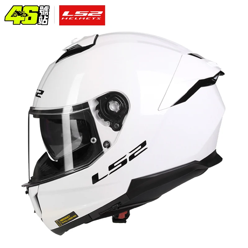 Original LS2 STREAM 2 FF808 motorcycle helmet ls2 STORM full face Helmets R22.06 kaciga casco moto capacete with fog-free system