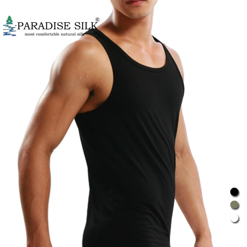 Special Offer NWT Sexy Mens Bamboo Fiber Sleeveless Tank Tops Size L XL