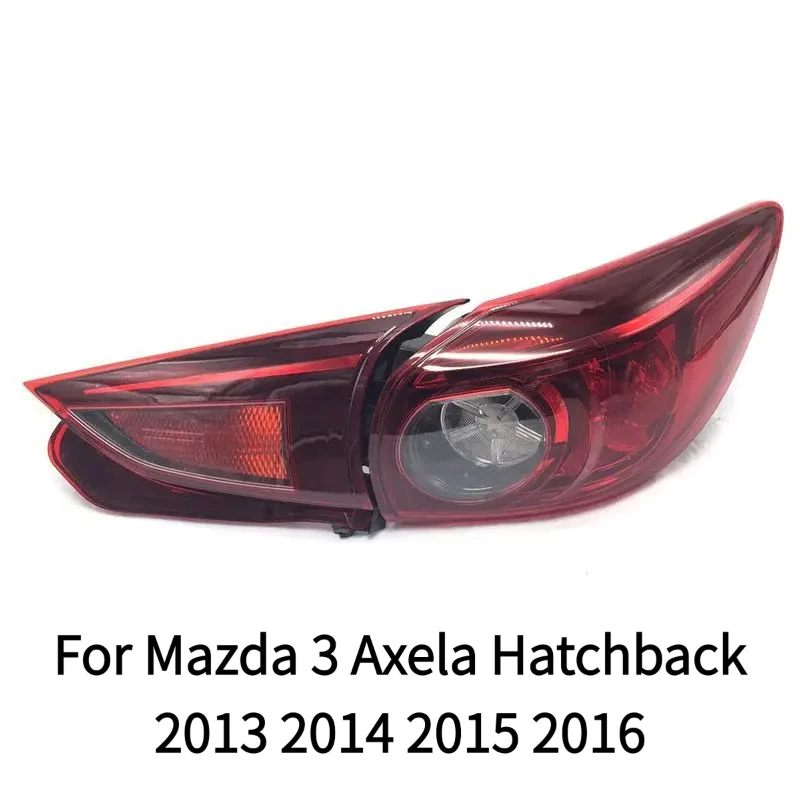 

For Mazda 3 Axela Hatchback 2013 2014 2015 2016 Rear Tail Light Signal Lamp Car Light Housing Without Bulb Exterior Accessories