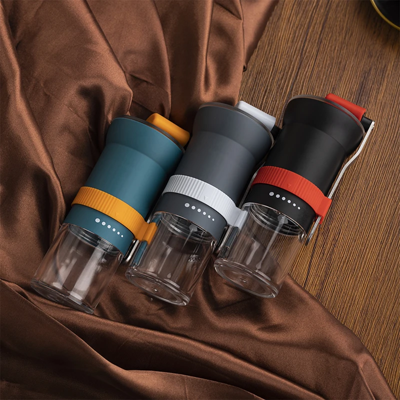 Popular Sale Hand Bean Coffee Grinder Portable Stainless Steel Ceramic Core Smart Coffee Makers Household Kitchen Use