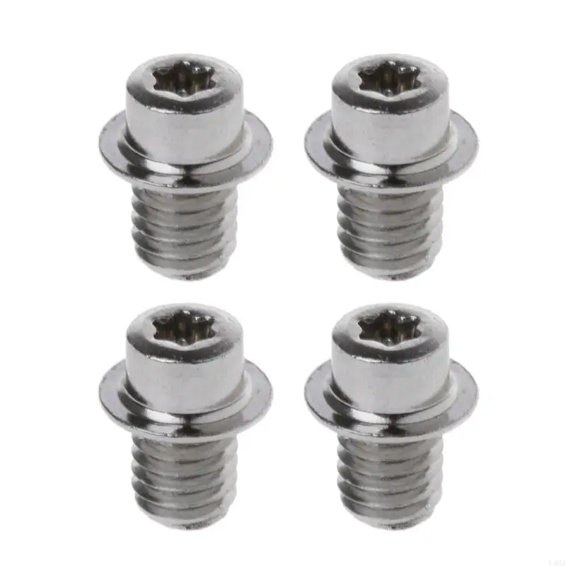 L4MA 4Pcs Threaded Hard Screws Fixed Screw for Macbook A1342 A1278 A1286 A1297 HDD Repair DIY Laptop Accessories