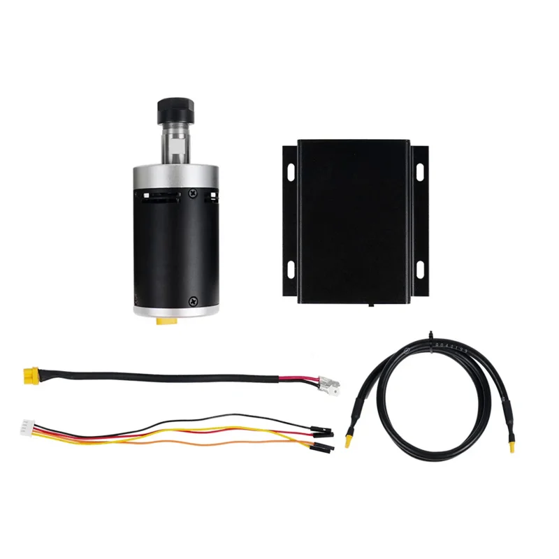 Imagem -03 - Brushless dc Motor Kit para Máquina de Gravura Drive Board com Cabo Adequado para 3018 Pro Cnc Woodworking Gravador 10000 Rpm 24v