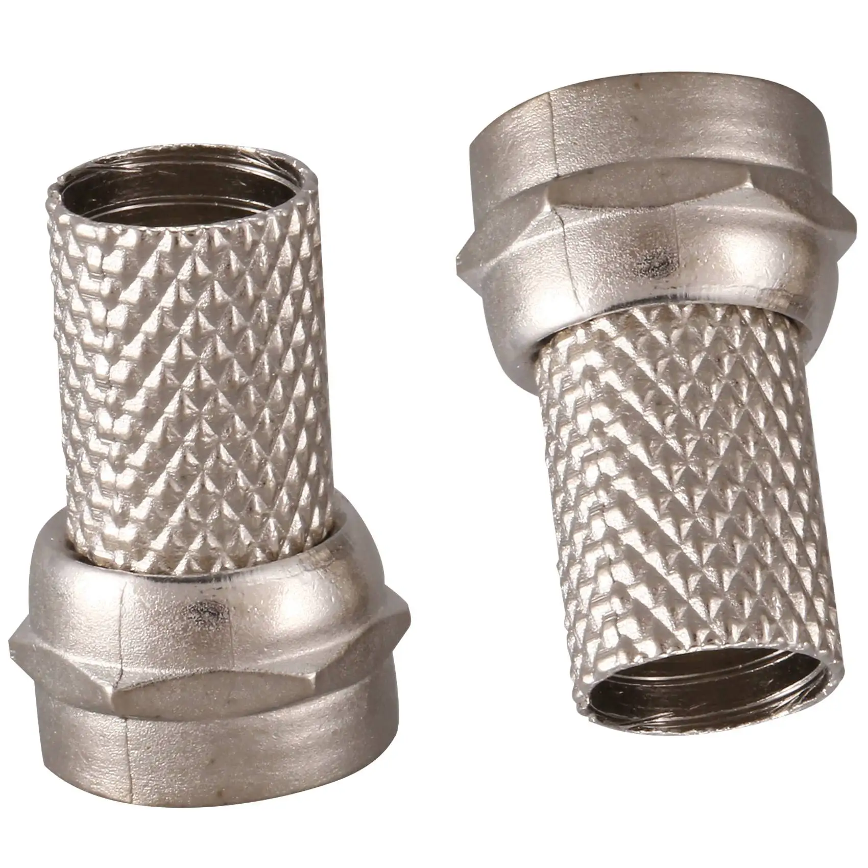 SQPP-20Pcs CCTV RG6 F-Type Twist-On Coax Coaxial Cable RF Connector Male