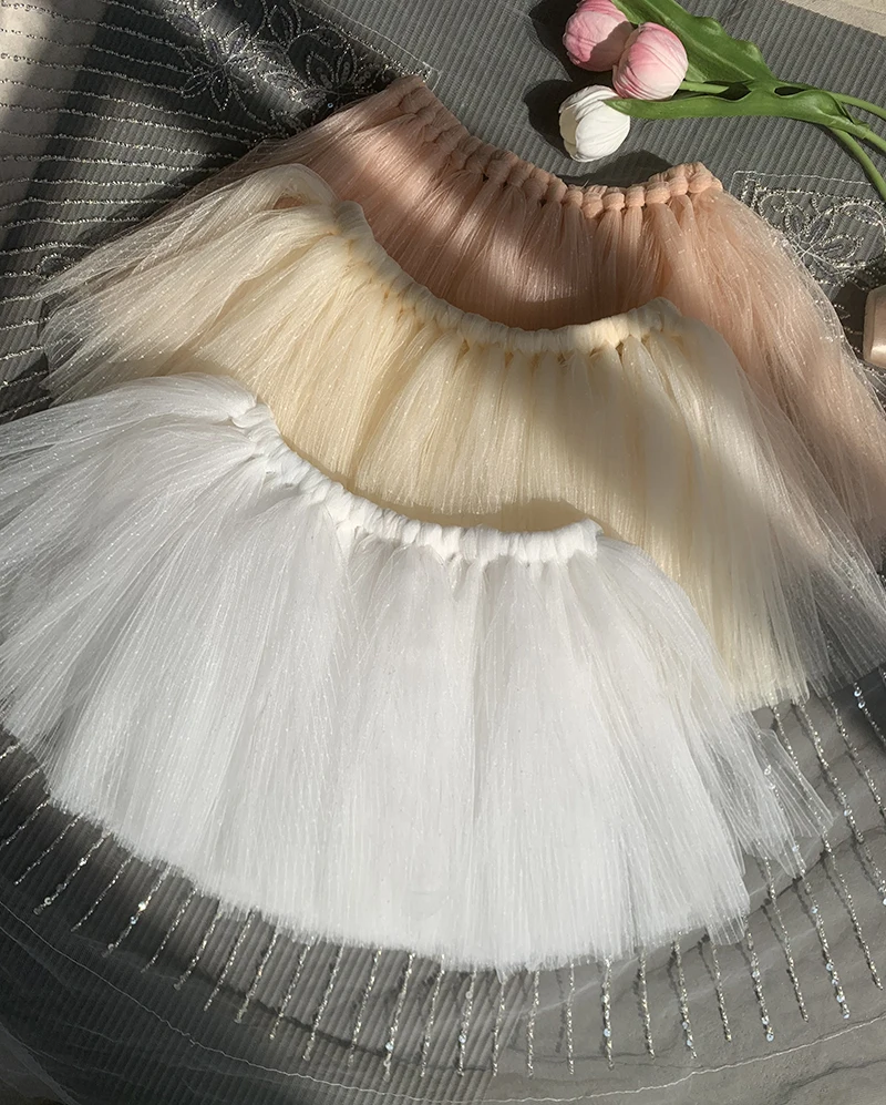 

Балетная юбка средней длины, танцевальное платье, наряд для выступлений, юбка-пачка, пышная юбка B202, цельное шифоновое платье с завязками вручную