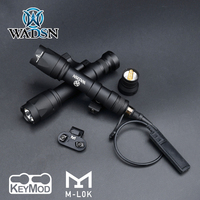 WADSN M640C M640 Tactical Flashlight Surefir M600 Weapon Gun Scout Light Picatinny/M-Lok/Keymod Mount Hunting Airsoft AR15 HK416