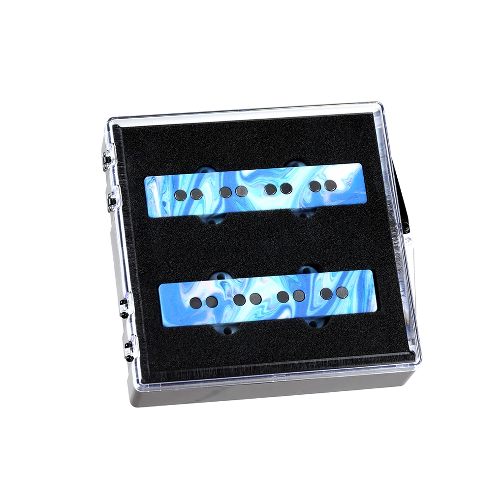 

4-струнный звукосниматель для электрической бас-гитары Alnico 5, набор джазовых звукоснимателей для бас-гитары JB, запчасти и аксессуары