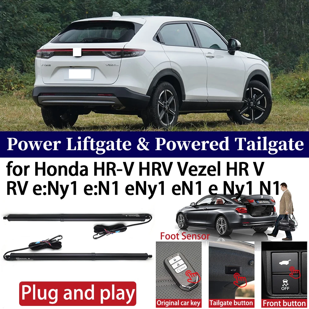 for Honda HR-V HRV Vezel HR V RV e:Ny1 e:N1 eNy1 eN1 e Ny1 Car Power Liftgate Automatic One-Click Vehicle Powered Tailgate Strut