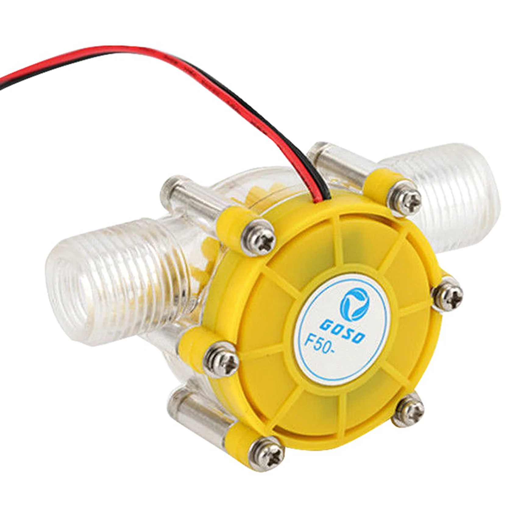 

AB06 2 Pcs 10W Water Flow Pump Mini Hydro Generator Turbine Flow Hydraulic Conversion, 12V & 80V