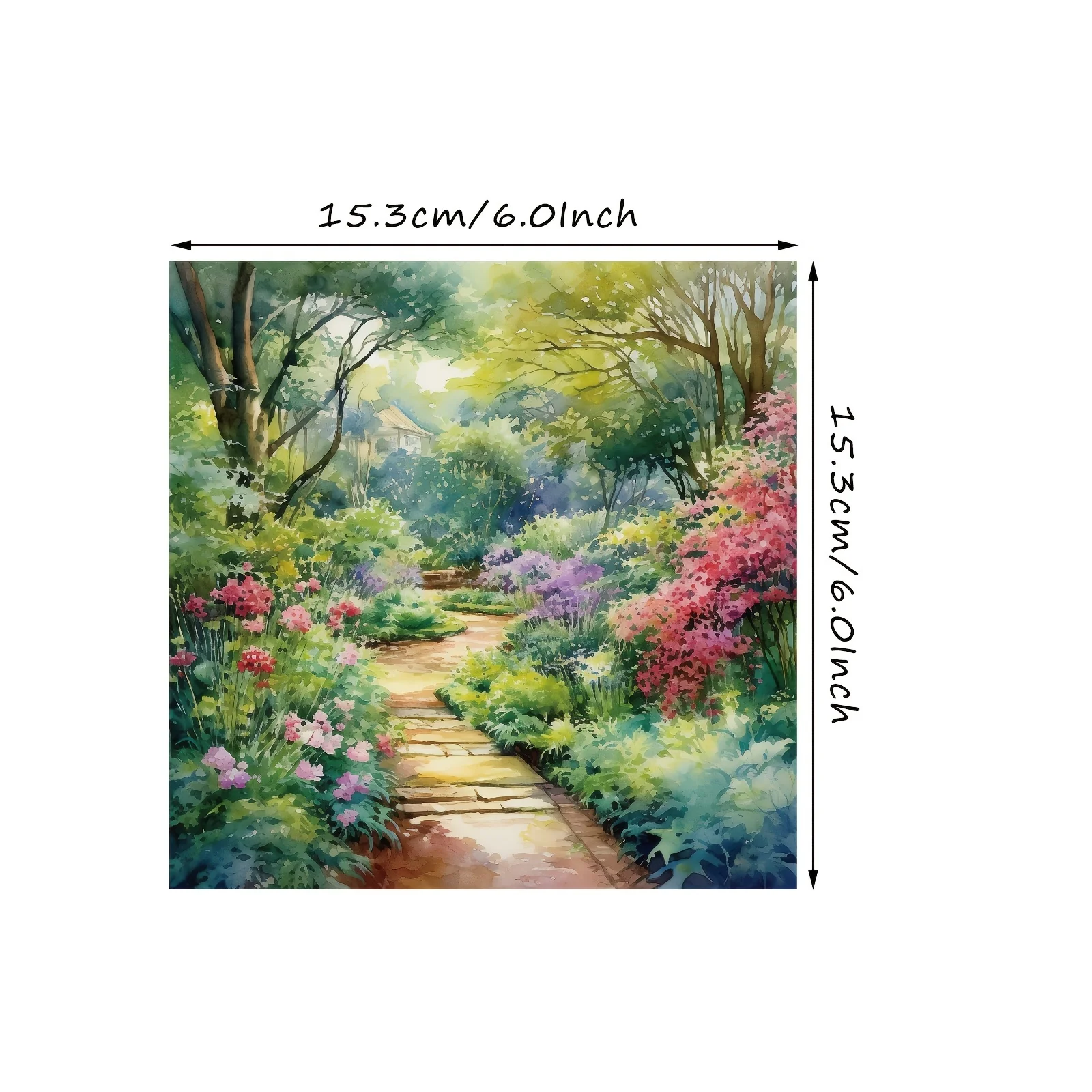 8 أوراق (8 أنماط) منصات ورق قصاصات موضوع الغابات لتغليف الهدايا الصغيرة مجلة غير المرغوب فيها لتقوم بها بنفسك أوراق الكولاج الحرفية الفنية