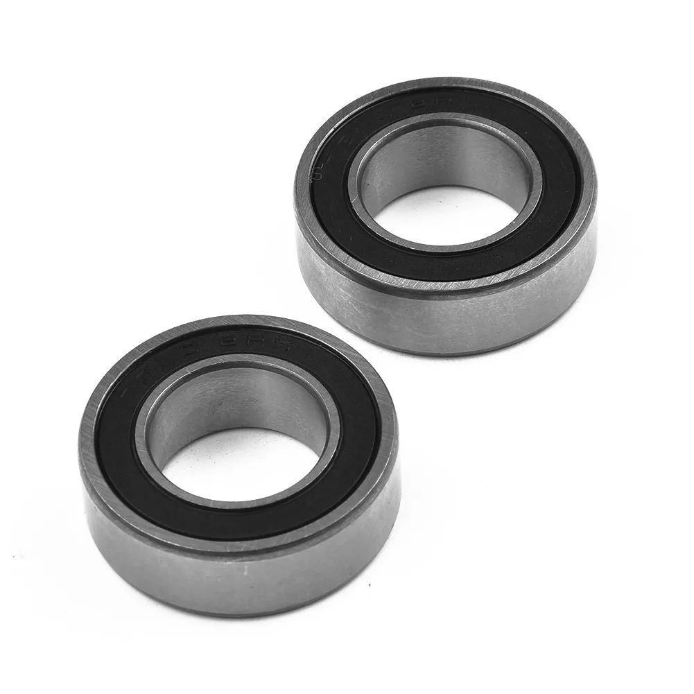 

2Pcs Bike Bicycle Bottom Bracket Bearings 173110-2RS 17x31x10mm Double-sealed 2RS Black+Silver Steel Cycling Accessory