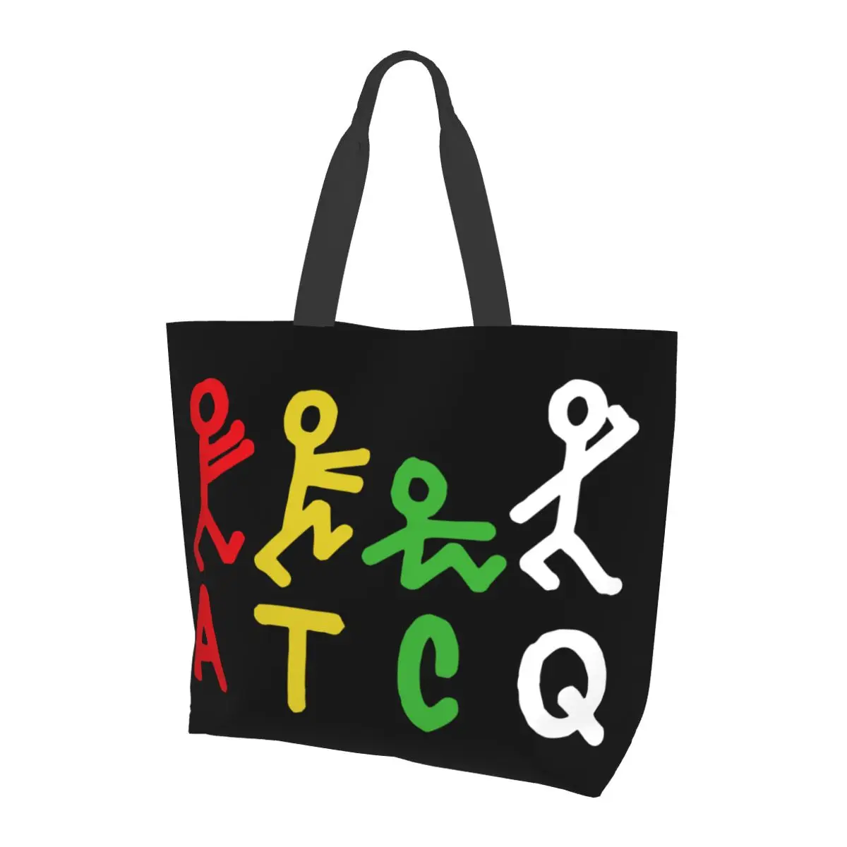 A TRIBE CALLED QUEST ATCQ Hip Hop Music Women Shoulder bag 40X50cm Tote bag Shopping handbag Convenient Travel Book Custom Logo