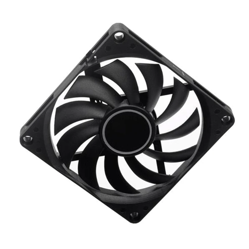 8010 8CM Chassis Fan PWM Intelligent for Computer Water Cooling System Chassis PC Cooler Hydraulic Bearing Dropship