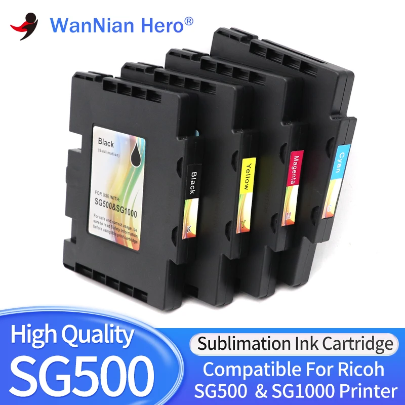 

1set/2set/3set For SAWGRASS SG500 SG1000 Compatible ink cartridge with chip for Ricoh SAWGRASS SG500 SG1000 with subliamtion ink