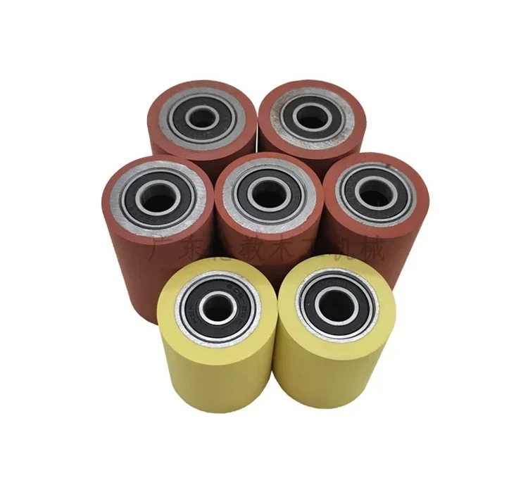 Edge Banding Machine Rubber Wheel Antarctica Dongxing Haode Tracking Rubber Wheel Woodworking Machinery Parts