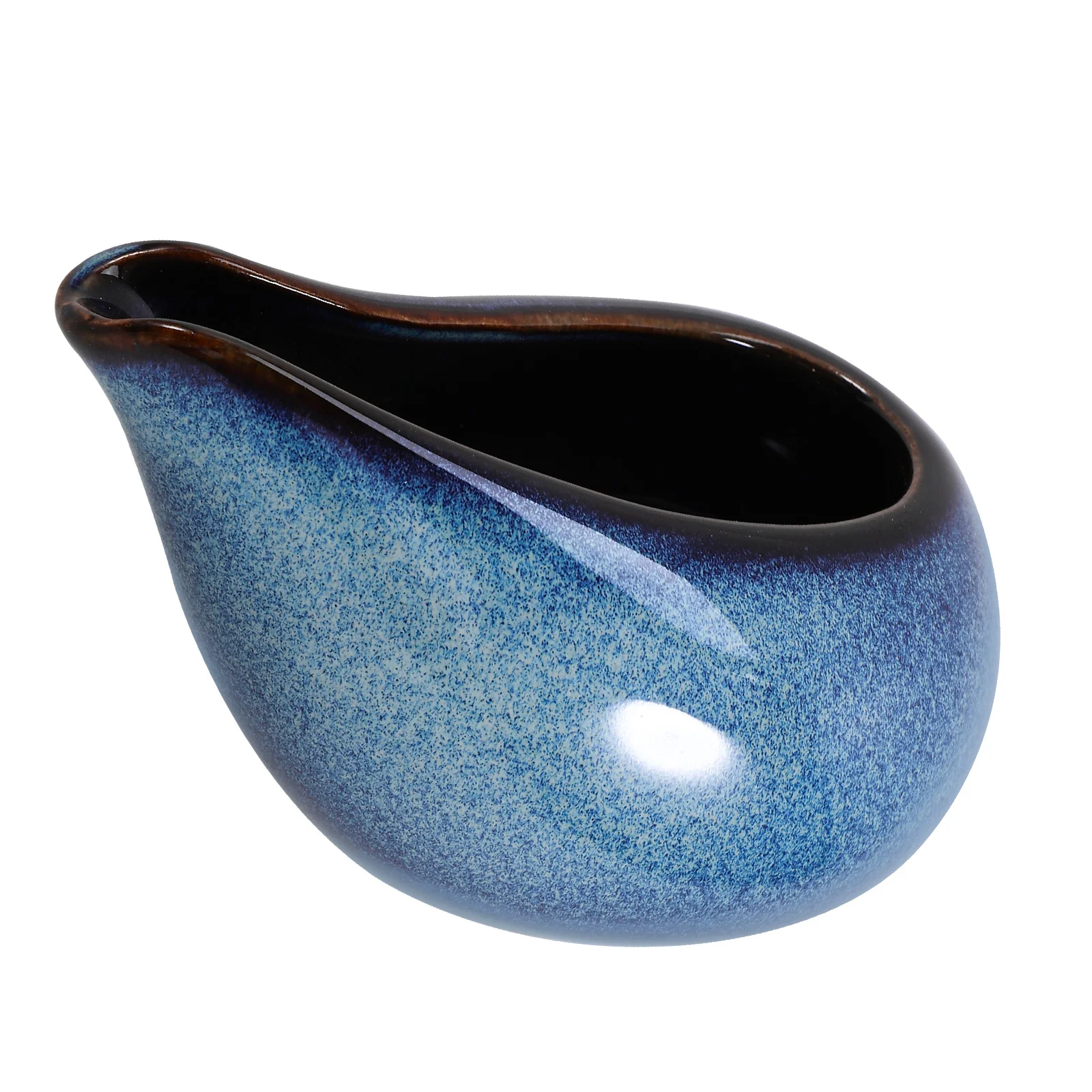 

Small Ceramic Milk Jug Practical Creamer Pitcher for Serving Sauces Salad Dressing Gravy Maple Syrup Honey