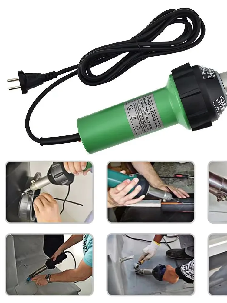 1600w Heißluft pistolen Heißluft plastiks ch weißen, Heißluft pistole 40 °c-600 x c einstellbare Temperatur für Stoßstange pp PVC-Schrumpf kunststoff