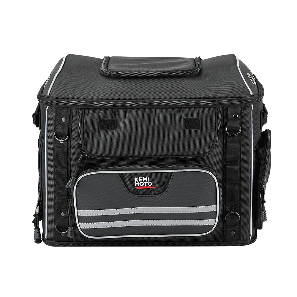 Motorcycle Pet Carrier Bag Dog Cat Bag for Street Glide Road King Electra Glide Passenger Seat Luggage Rack Touring Trike Models